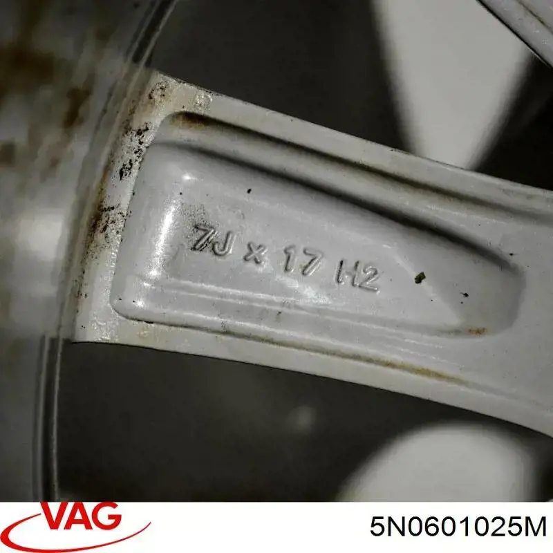 5N0601025M VAG Диски колісні литі (легкосплавні, титанові)