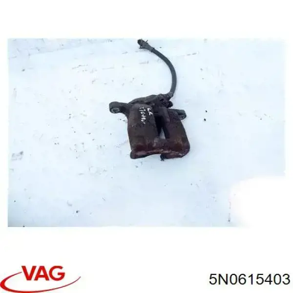 Супорт гальмівний задній лівий VAG 5N0615403 ціна, від 36.68 USD