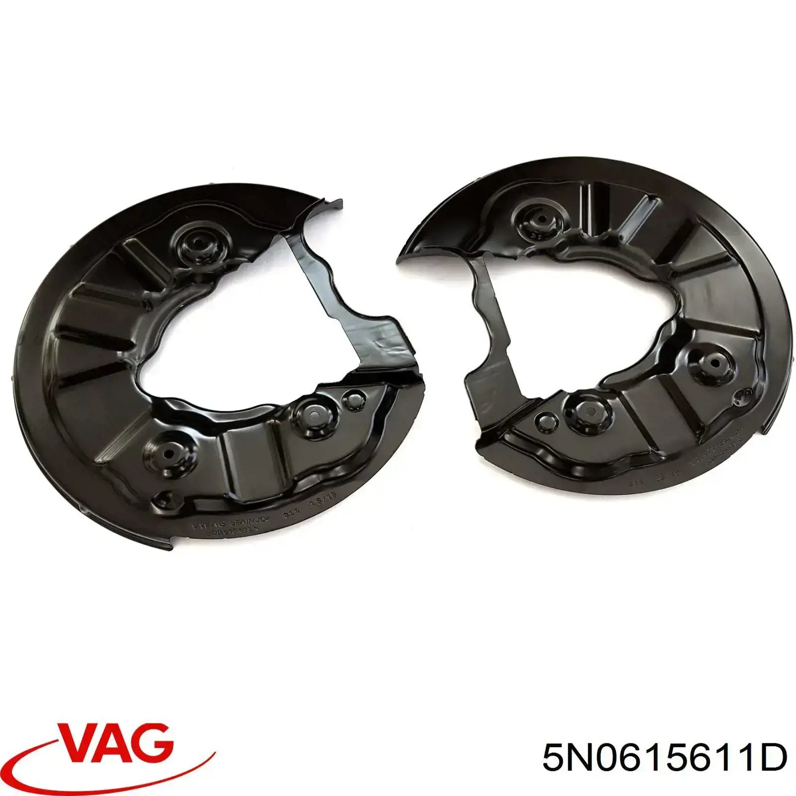 Купити 5N0615611D VAG Захист гальмівного диска заднього, лівого