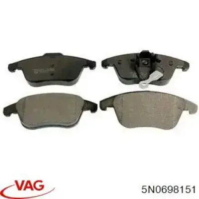 Купити 5N0698151 VAG Колодки гальмівні передні, дискові