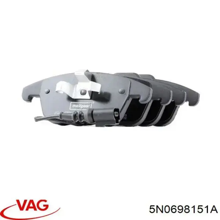 Тормозні колодки VAG 5N0698151A