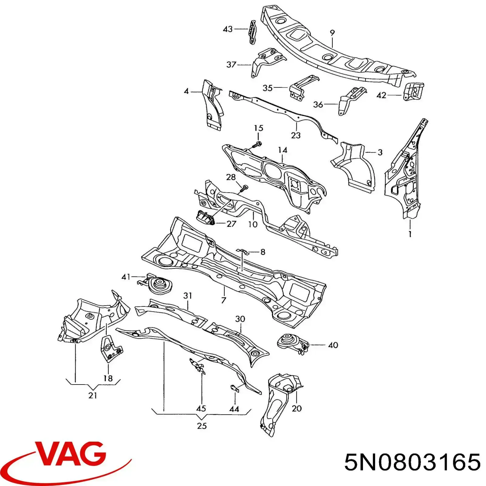 5N0803165 VAG 