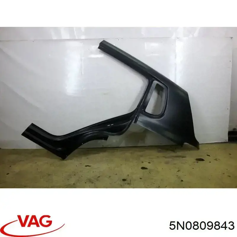 Крило заднє VAG 5N0809843 ціна, від 316.72 USD