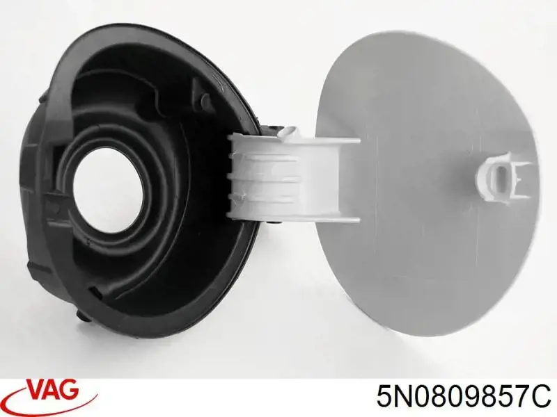 Купити 5N0809857C VAG Лючок (дверцята) бензобака