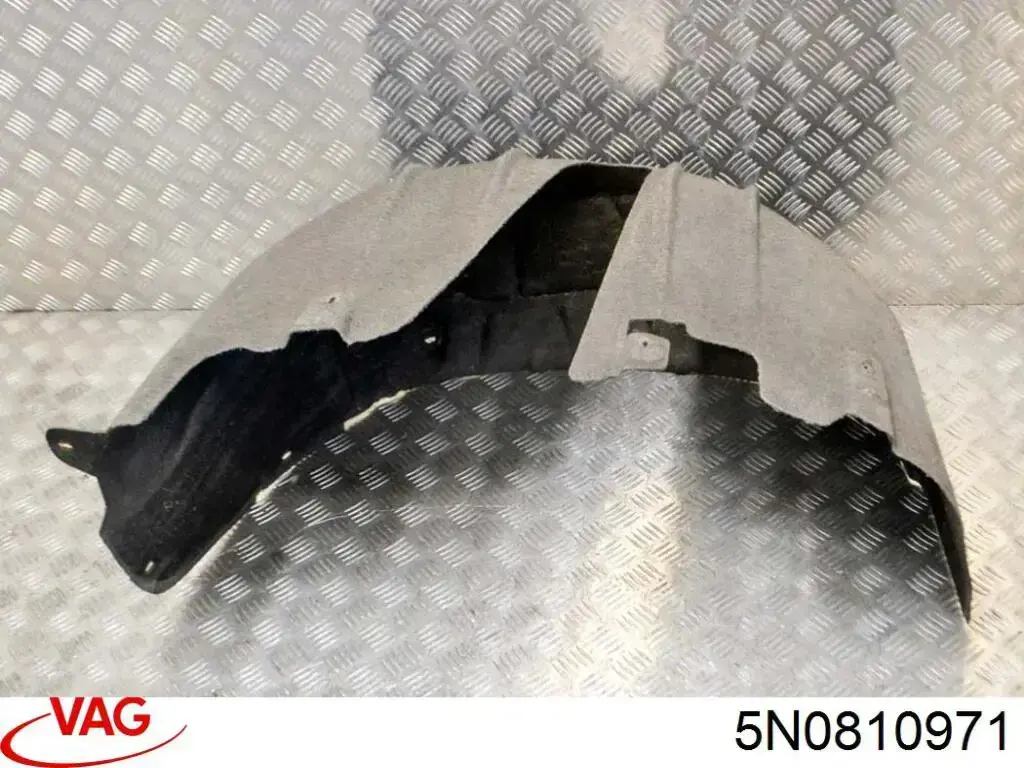 Підкрилок заднього крила, лівий 5N0810971 VAG
