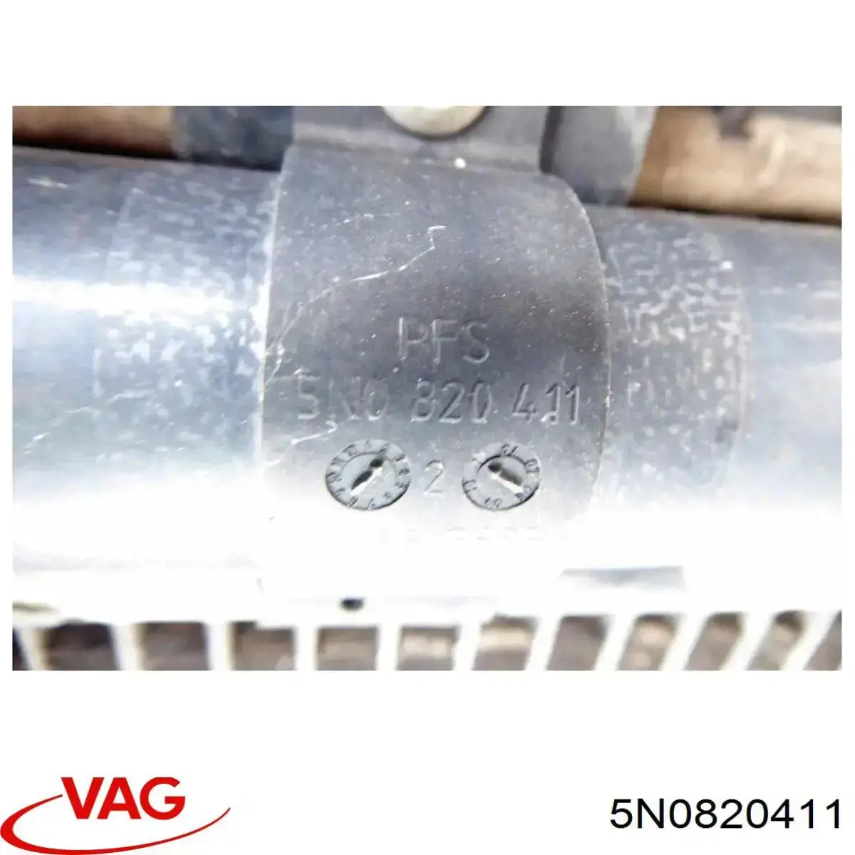 Радіатор кондиціонера 5N0820411 VAG