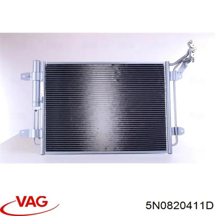 Конденсатор кондиціонера VAG 5N0820411D ціна, від 87.44 USD