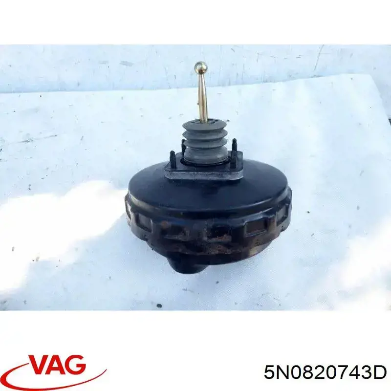 Купити 5N0820743D VAG Шланг кондиціонера, від випарника до компресора