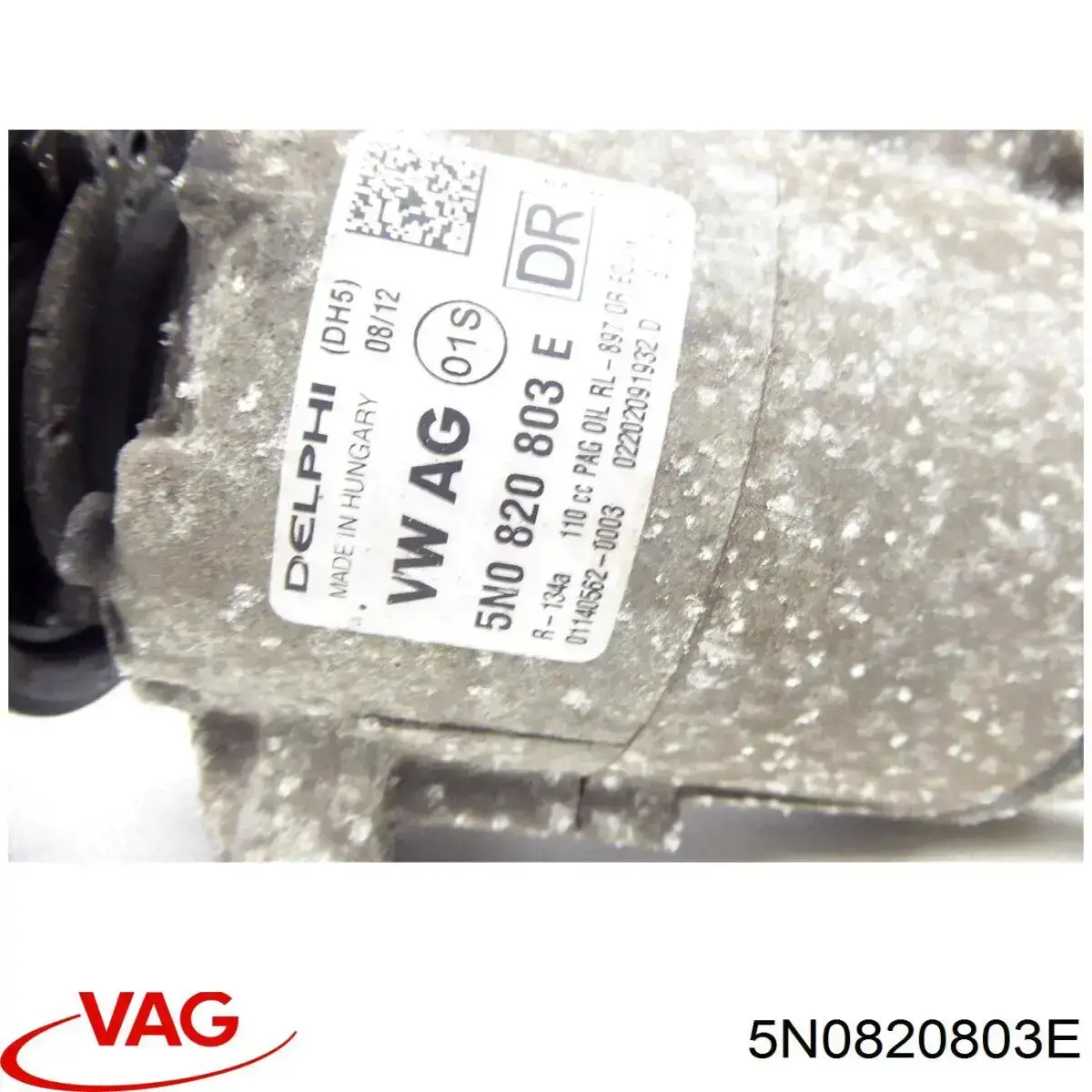 Компресор кондиціонера 5N0820803E VAG