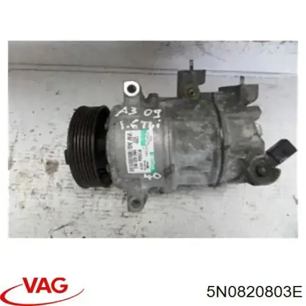 Компресор системи кондиціювання VAG 5N0820803E ціна, від 116.28 USD
