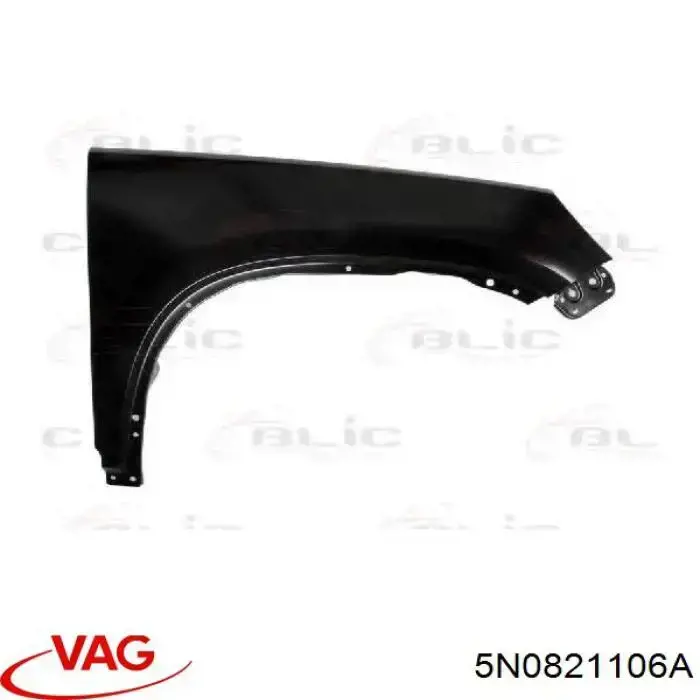 Купити 5N0821106A VAG Крила
