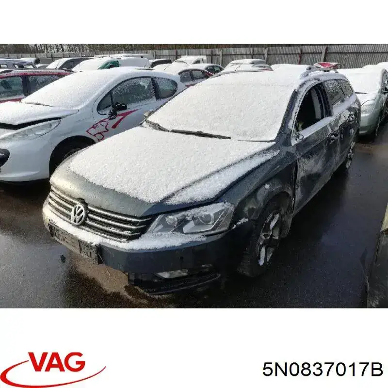 Купити 5N0837017B VAG Трос відкривання дверей передніх