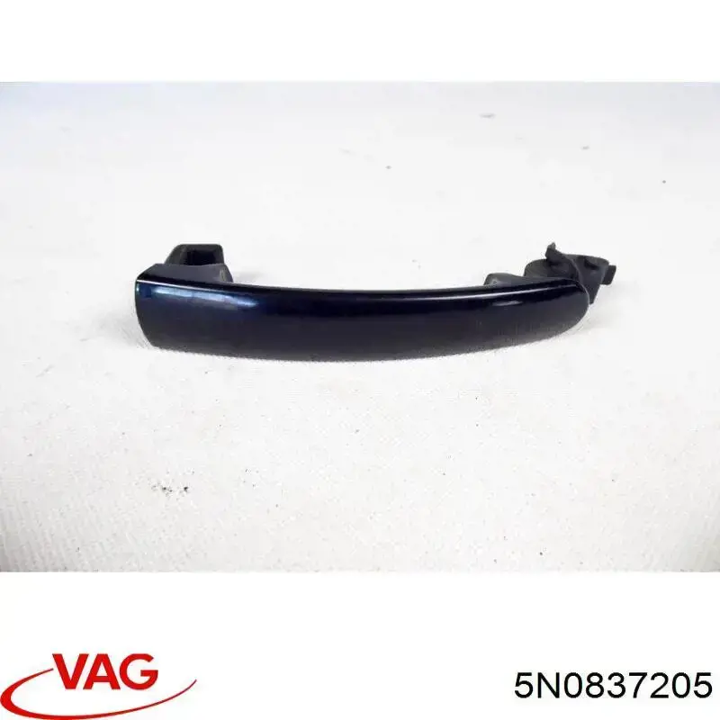 5N0837205 VAG Ручка передніх дверей, зовнішня