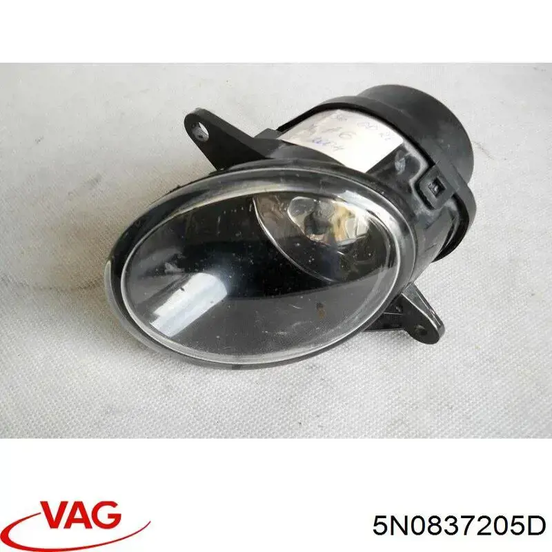 Ручка двері правою зовнішня перед/зад 5N0837205D VAG