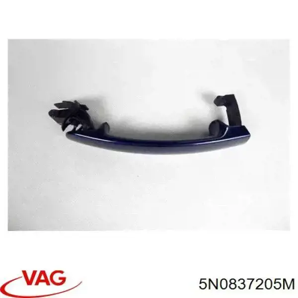Ручка двері правою зовнішня перед/зад 5N0837205M VAG