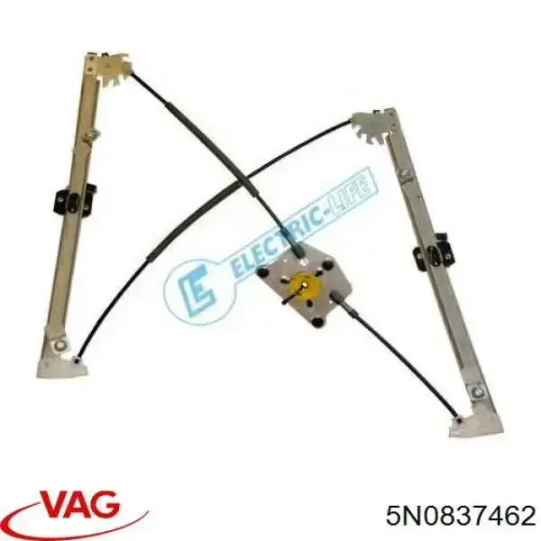 5N0837462 VAG механізм склопідіймача двері передньої, правої