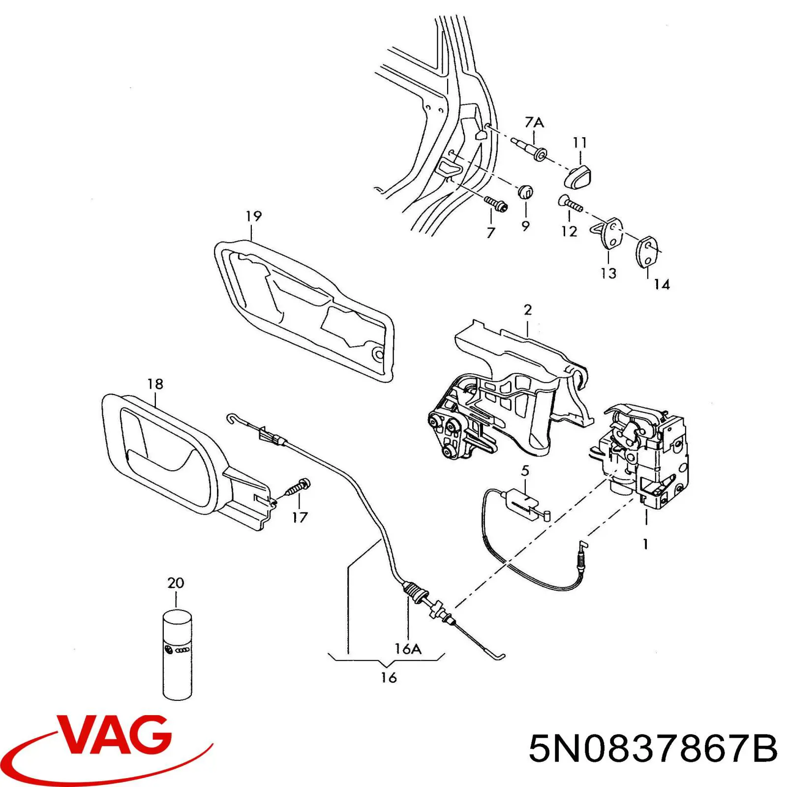 5N0837867B VAG 