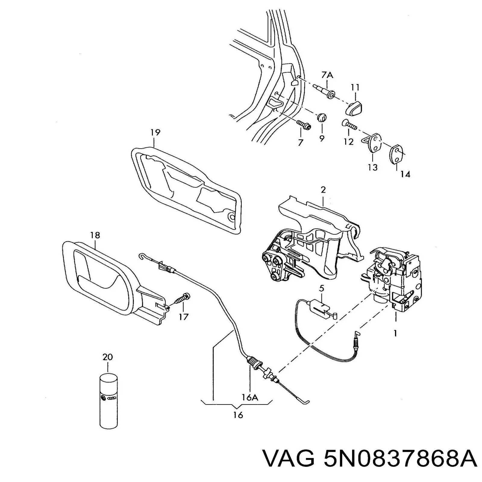 5N0837868A VAG 
