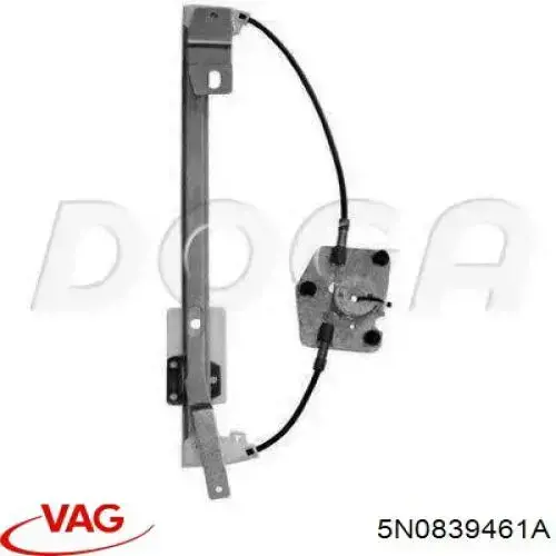 Купити 58902 AIC Механізм склопідіймача двері задньої, лівої