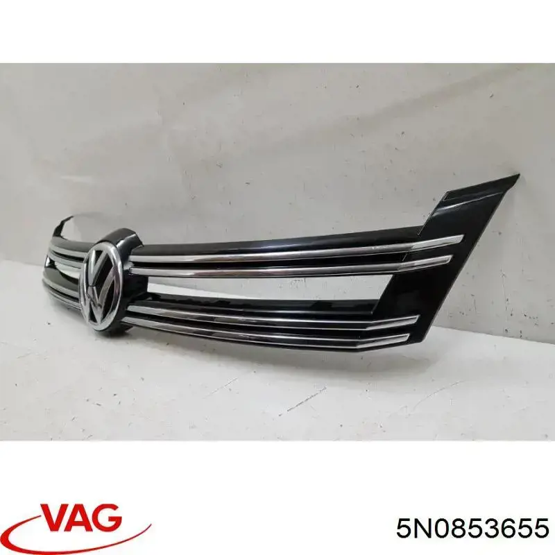 Решітка радіатора 5N0853655 VAG