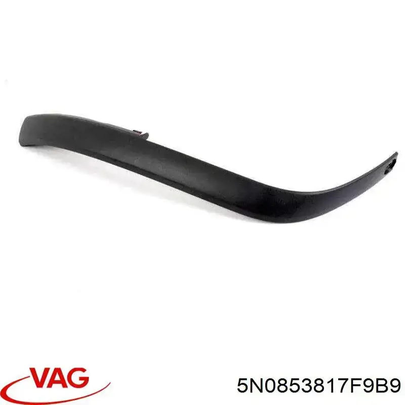 Розширювач задньої арки колеса, лівий VAG 5N0853817F9B9 ціна, від 182.72 USD