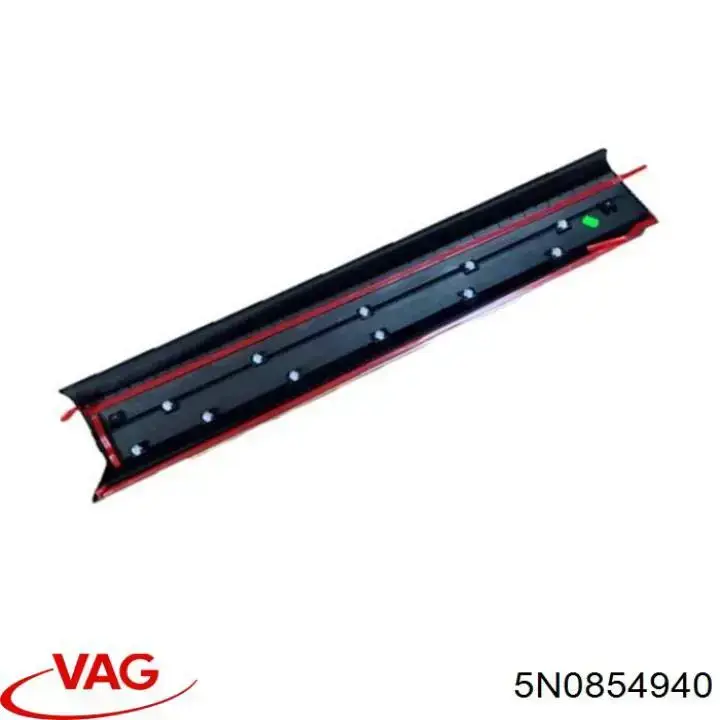 5N0854940 VAG Молдинг передніх правих дверей