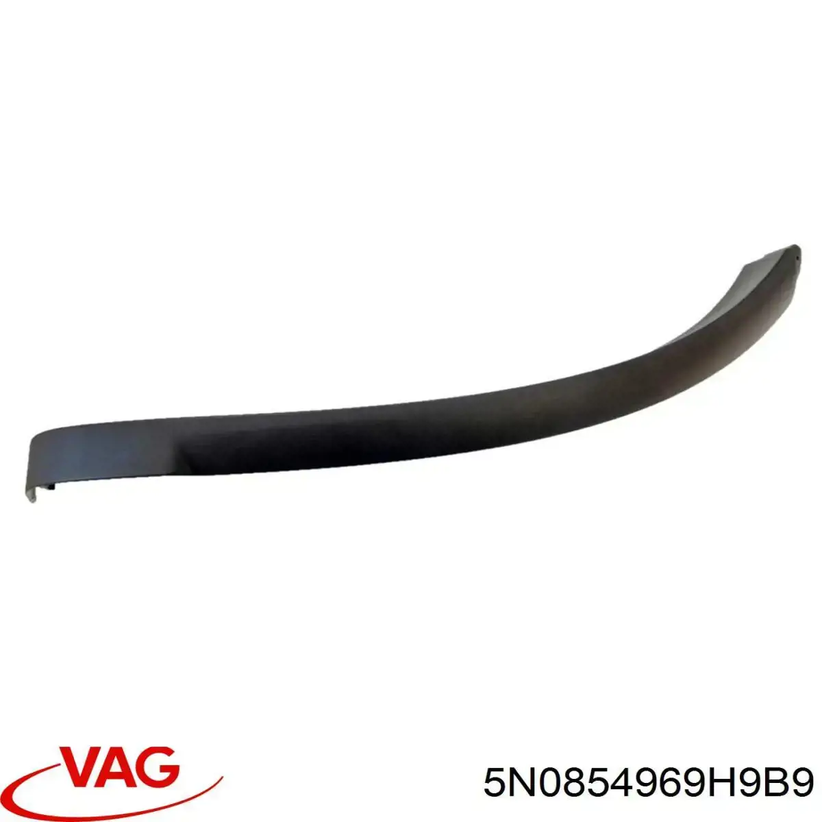 Накладка передньої лівої арки колеса VAG 5N0854969H9B9 ціна, від 231.22 USD