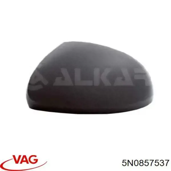 Накладка дзеркала заднього виду, ліва 5N0857537 VAG