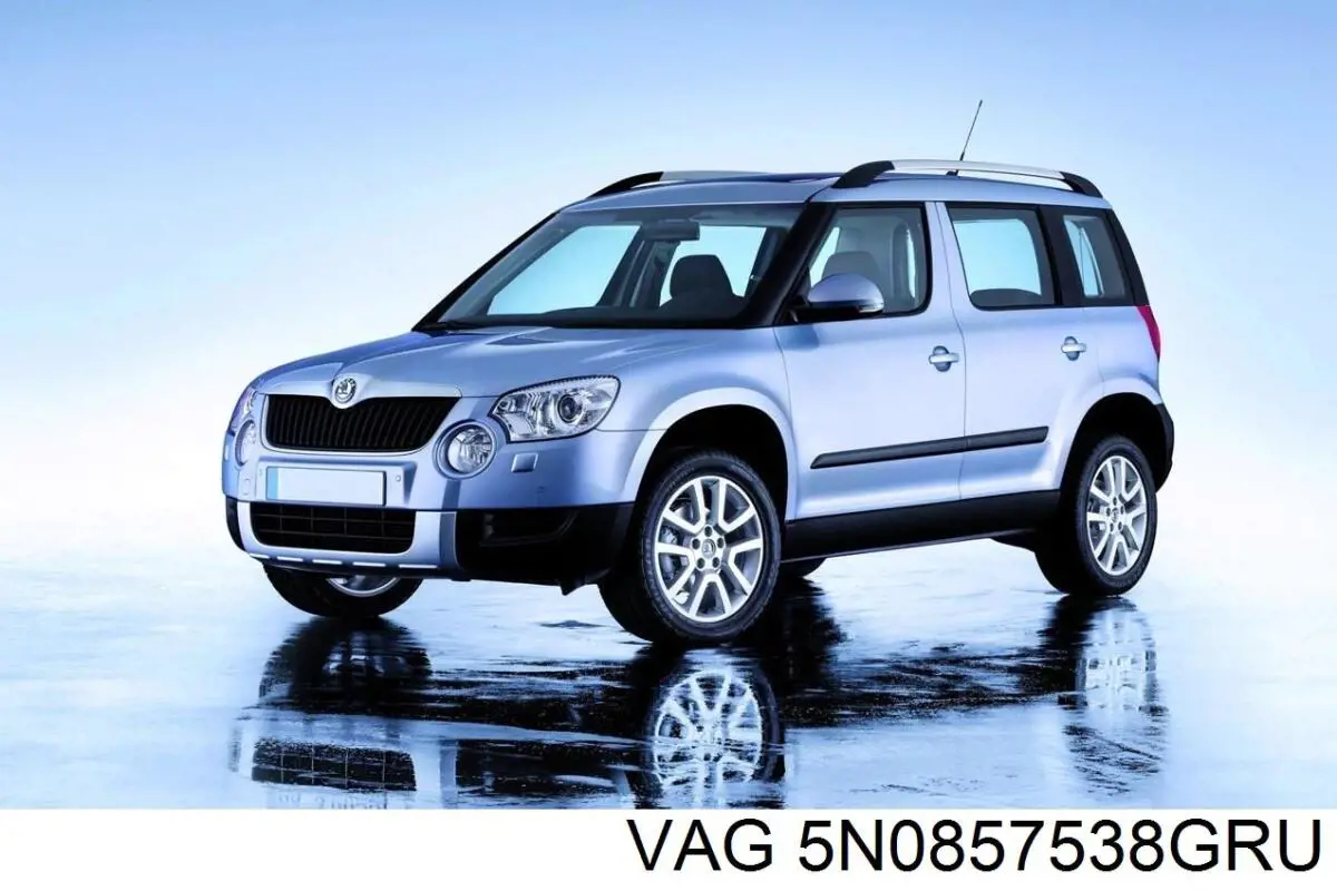 5N0857538GRU VAG Накладка дзеркала заднього виду, права
