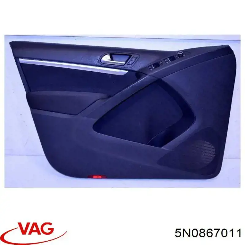 5N0867011 VAG Дверна карта передня ліва