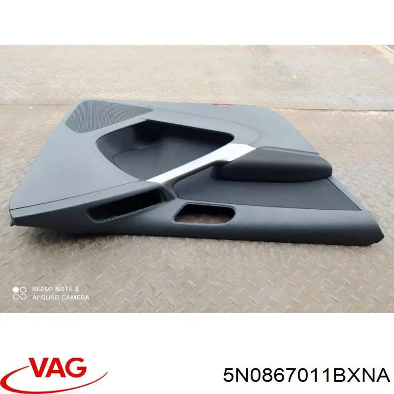 5N0867011BXNA VAG Дверна карта передня ліва