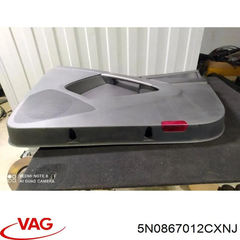 5N0867012CXNJ VAG Облицювання внутрішньої ручки дверей, передньої, правої