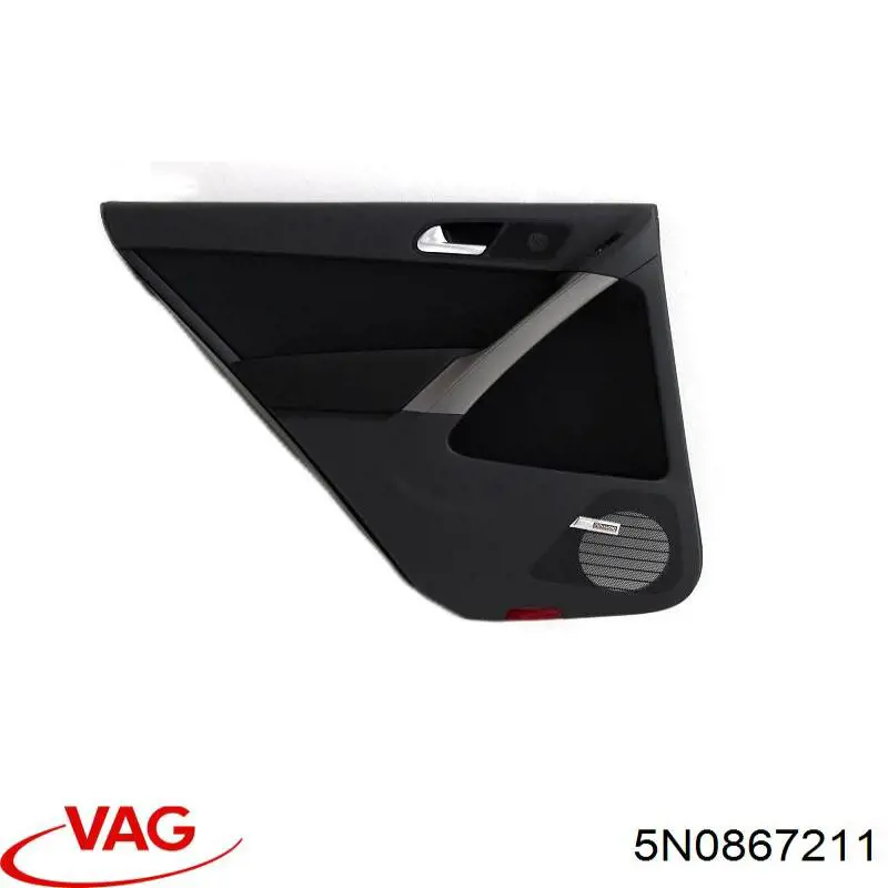5N0867211 VAG Карта дверей правих задніх