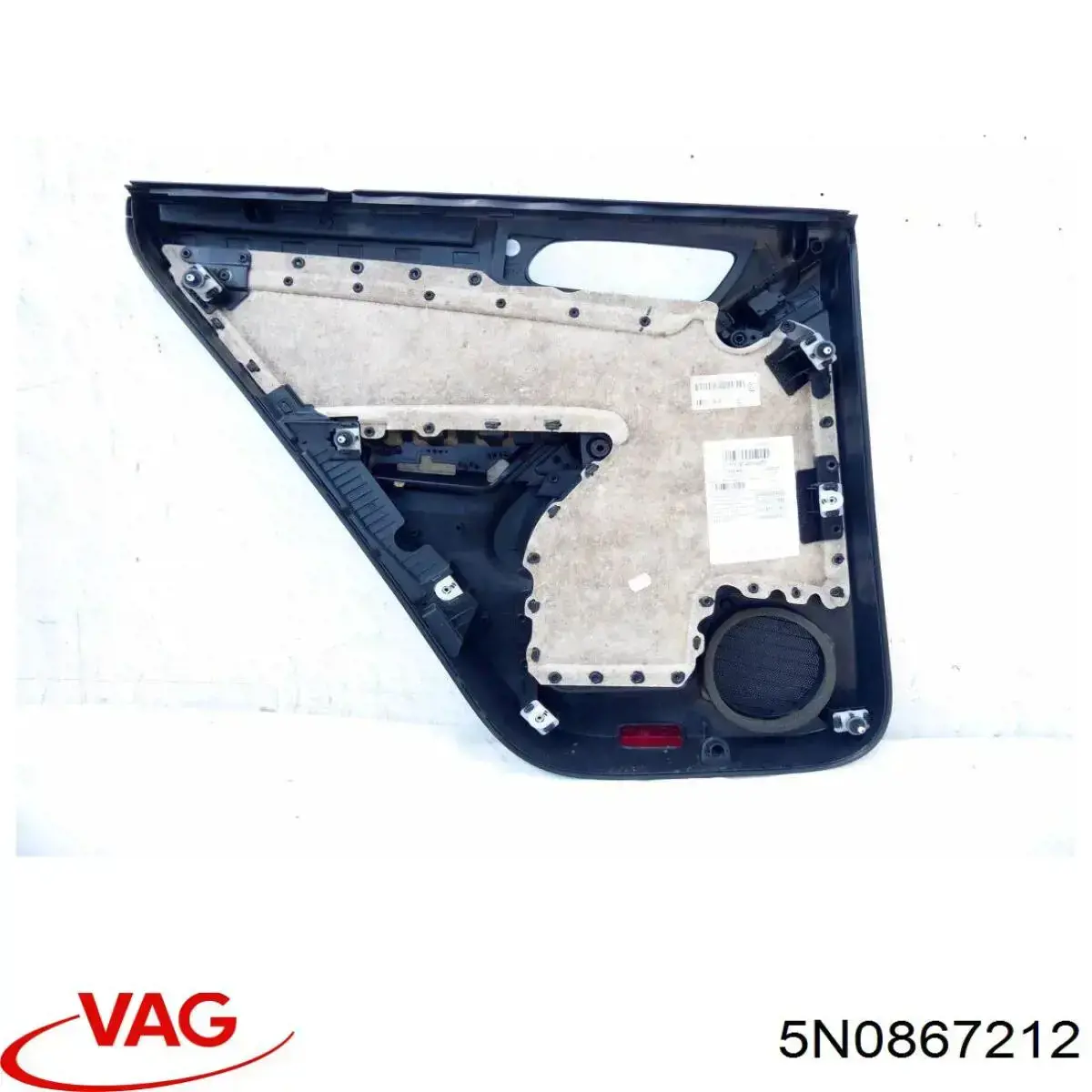 5N0867212 VAG Карта дверей правих задніх