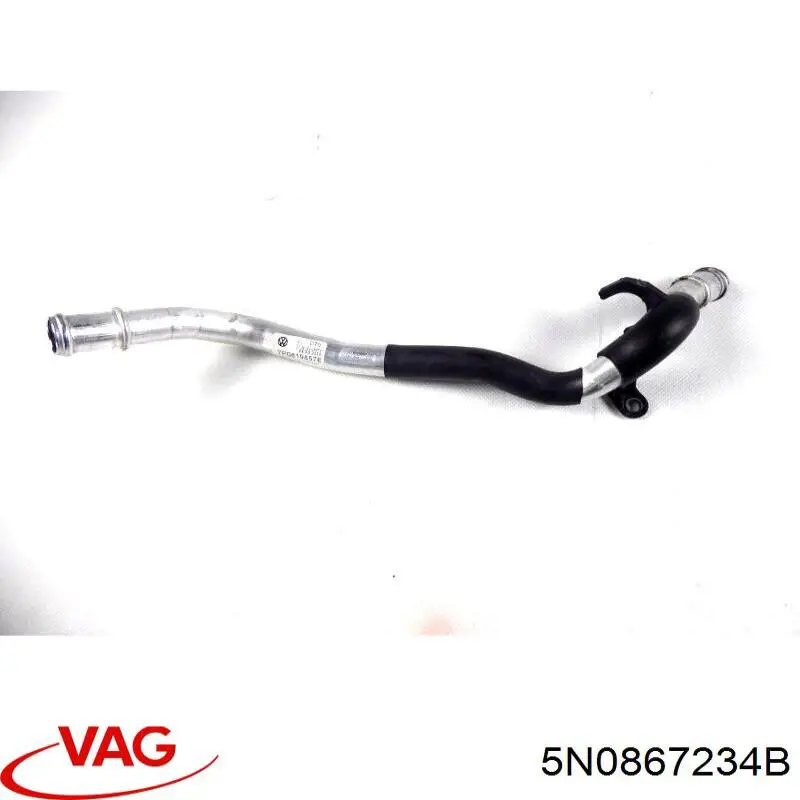 Купити 5N0867234B VAG Обшивка стійки кузова внутрішня, передня права