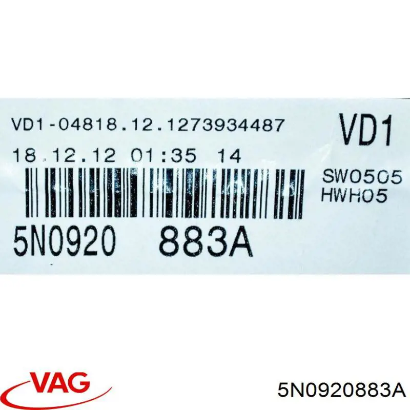 Купити 5N0920883A VAG Спідометр
