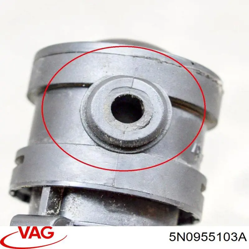 Тримач форсунки омивача фари, підйомний циліндр VAG 5N0955103A