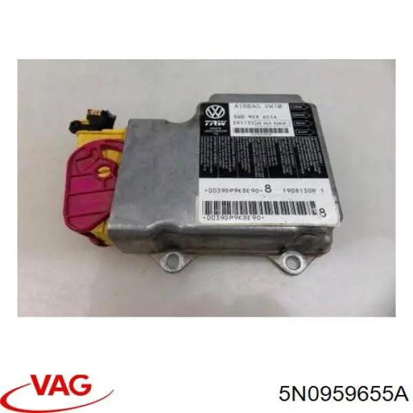 Модуль-процесор керування подушки безпеки VAG 5N0959655A ціна, від 8.47 USD