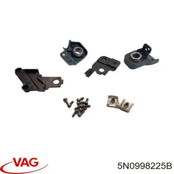 Купити 5N0998225B VAG Кронштейн-адаптер кріплення фари передньої, лівою