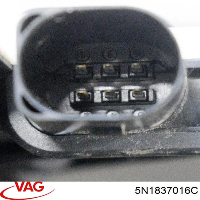Купити 5N1837016C VAG Замок дверки правої передньої