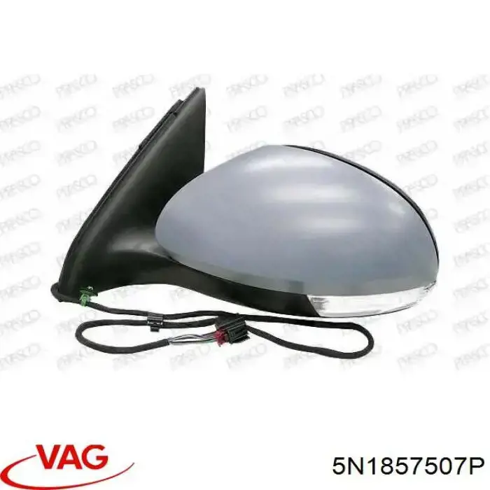 Купити 5N1857507P VAG Бічне дзеркало заднього виду ліве