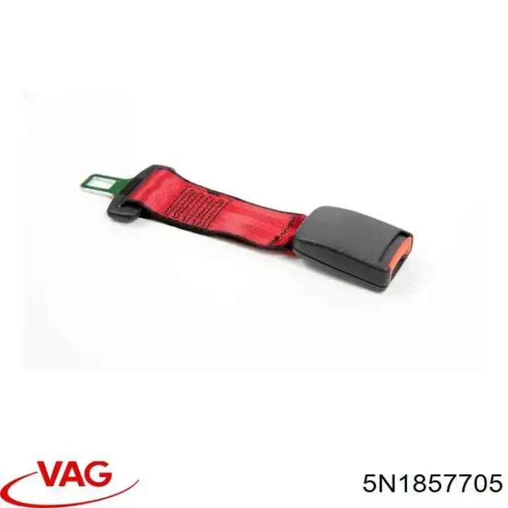 Пасок безпеки передній лівий 5N1857705 VAG