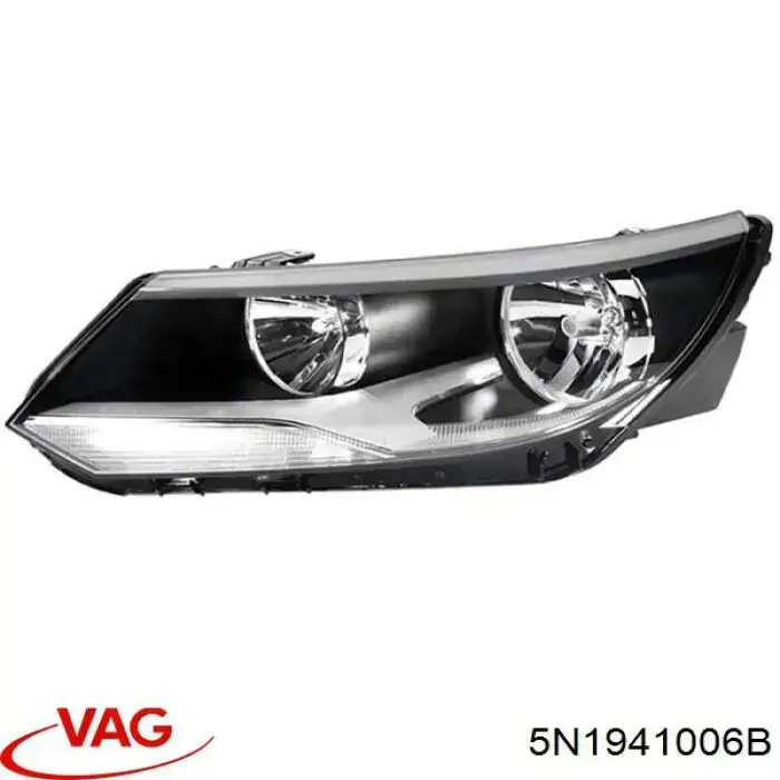 Купити 5N1941006B VAG Права блок фара