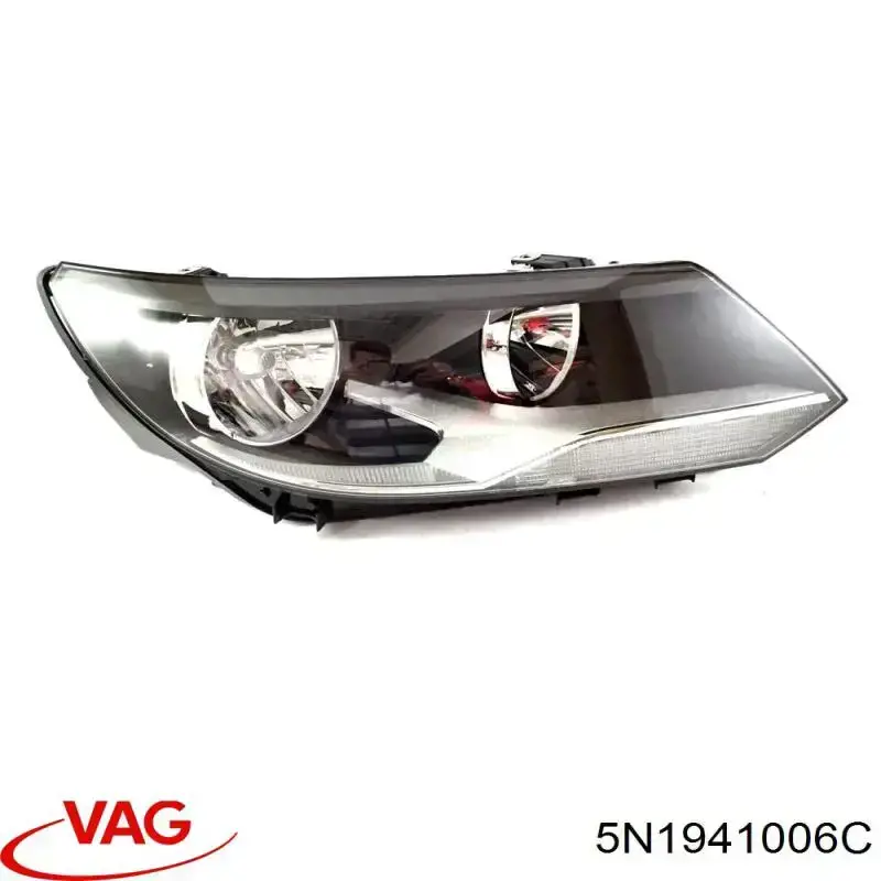 Купити 5N1941006C VAG Права блок фара