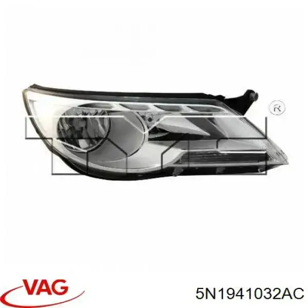 Купити 5N1941032AC VAG Фара правая