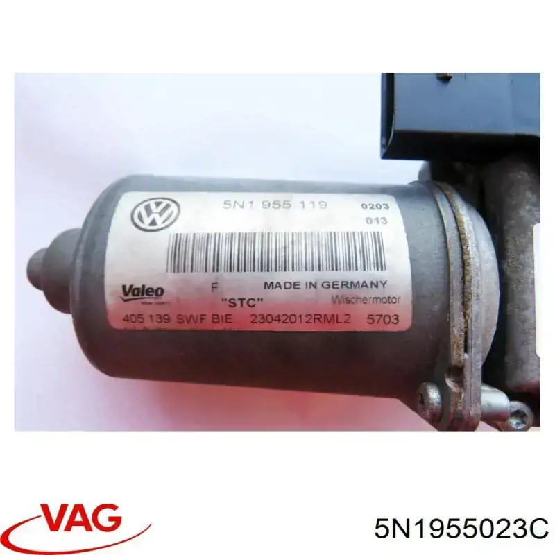 Трапеція двірників V106726 VEMO/Vaico