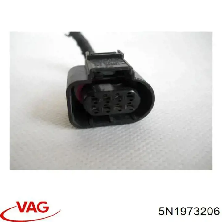 Роз'єм (фішка) заднього ліхтаря VAG 5N1973206 ціна, від 3.81 USD