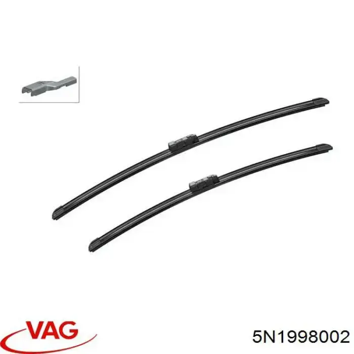 Щітки склоочисника 5N1998002 VAG