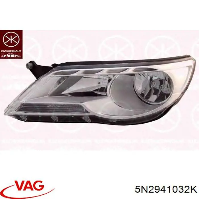 Купити 5N2941032K VAG Фара передня права