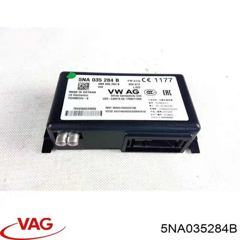  VAG 5NA035284B ціна, від 112.87 USD
